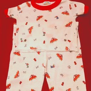 Car 2piece Pajamas